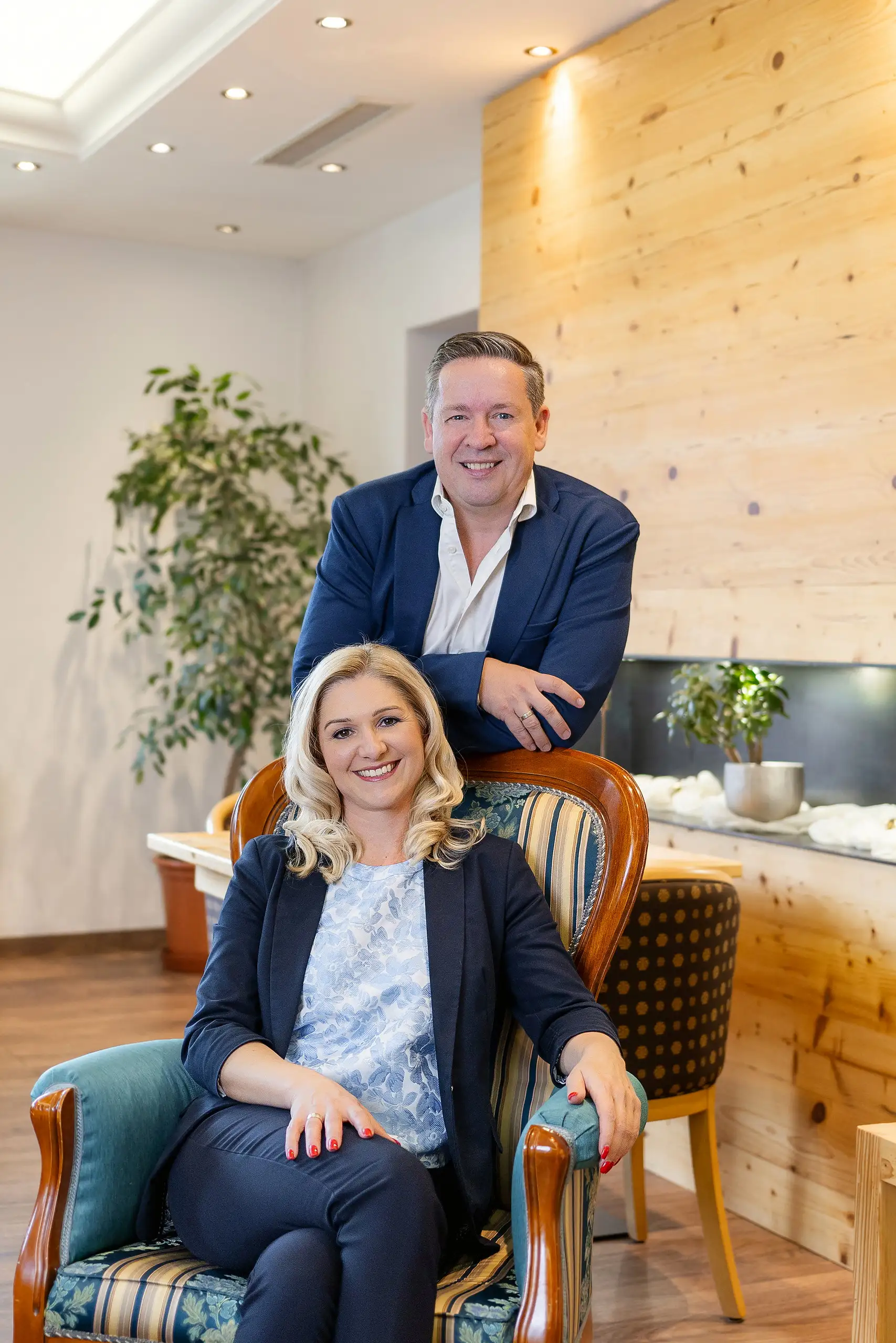 Melanie e Stephan Weinberger allo Schlosshotel Seewirt