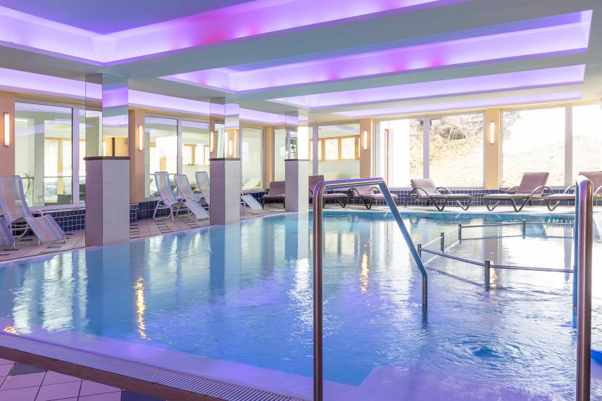 Hotel with indoor pool